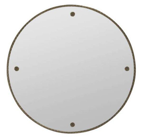 Keynes Simple Round Mirror Wall Decor Interior Design